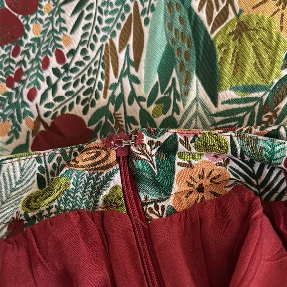 Fall Anthropologie Sunday in Brooklyn Lined Skirt-Size L - Picture 7 of 7